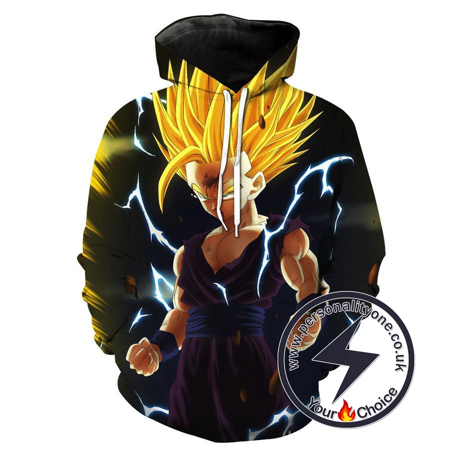 Dragon Ball Z - Gohan SSj 3D - Hoodies